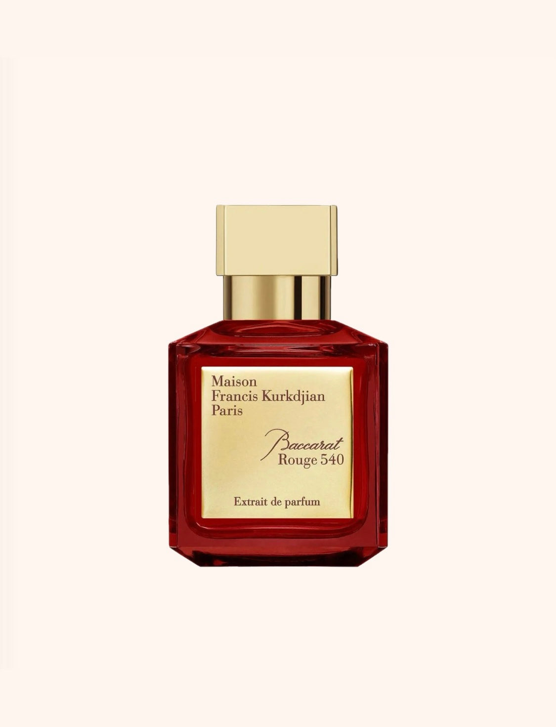 Baccarat Rouge 540 By Maison Francis Kurkdjian Extrait De Perfum For Unisex